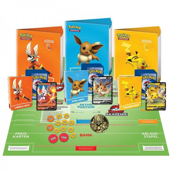 Pokémon Kampfakademie 2022 - Pokémon-Kampfakademie 2022 - lasse Liberlo, Pikachu oder Evoli kämpfen