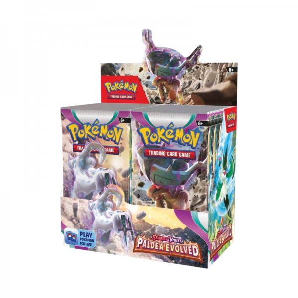 Pokémon Scarlet & Violet Paldea Evolved Booster Box Pokemon - Englisch