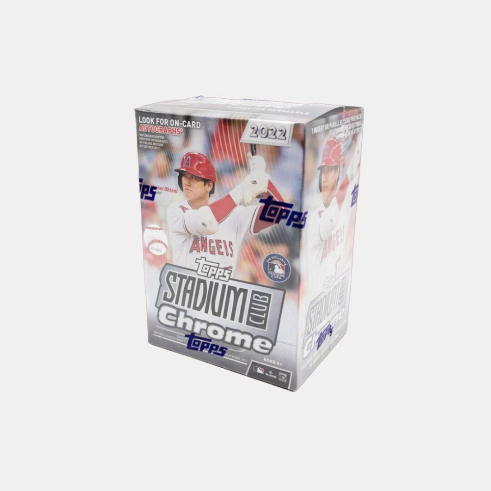 Baseball - Topps Stadium Club Chrome MLB Baseball Blaster Box 22