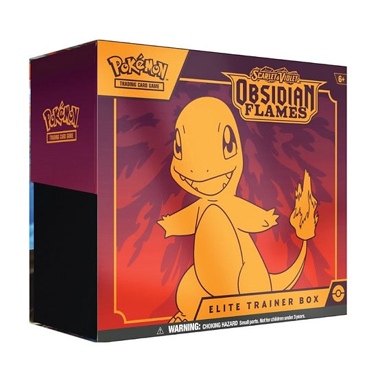 Pokémon Scarlet & Violet Obsidian Flames -  Elite Trainer Box Pokemon - Englisch