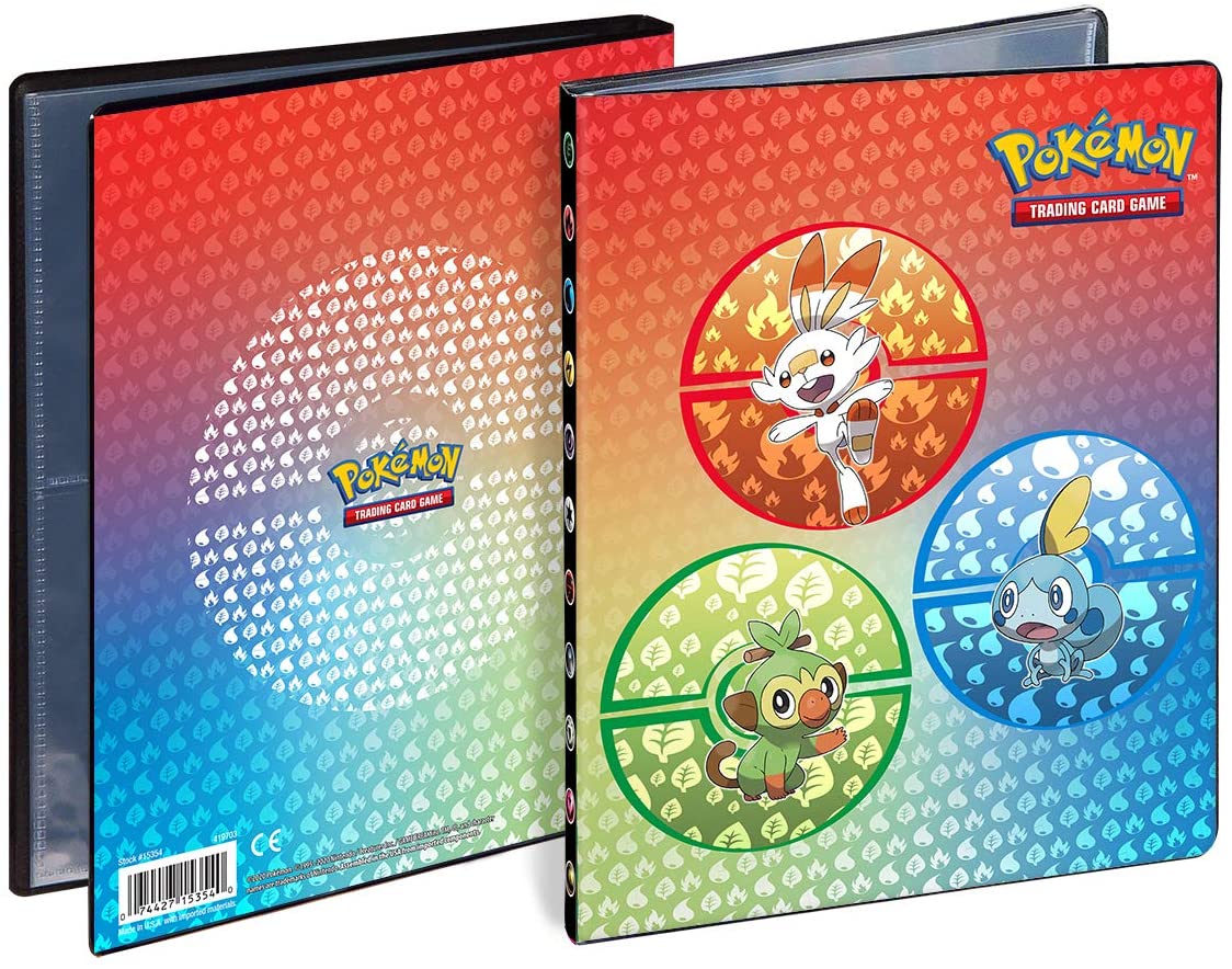 Pokemon Ultra Pro Tauschalbum 4 Pocket Portfolio Schwert & Schild Klein für 80 Karten