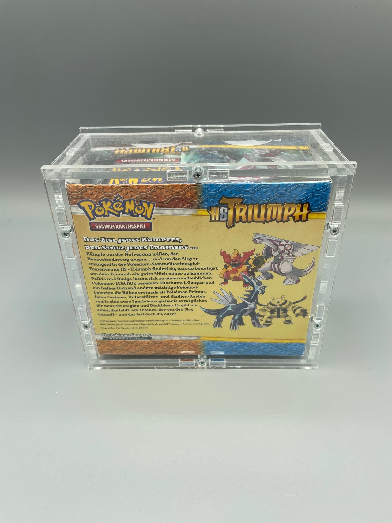 Pokémon HS Triumph Heartgold Soulsilver Booster Box Pokemon - Deutsch