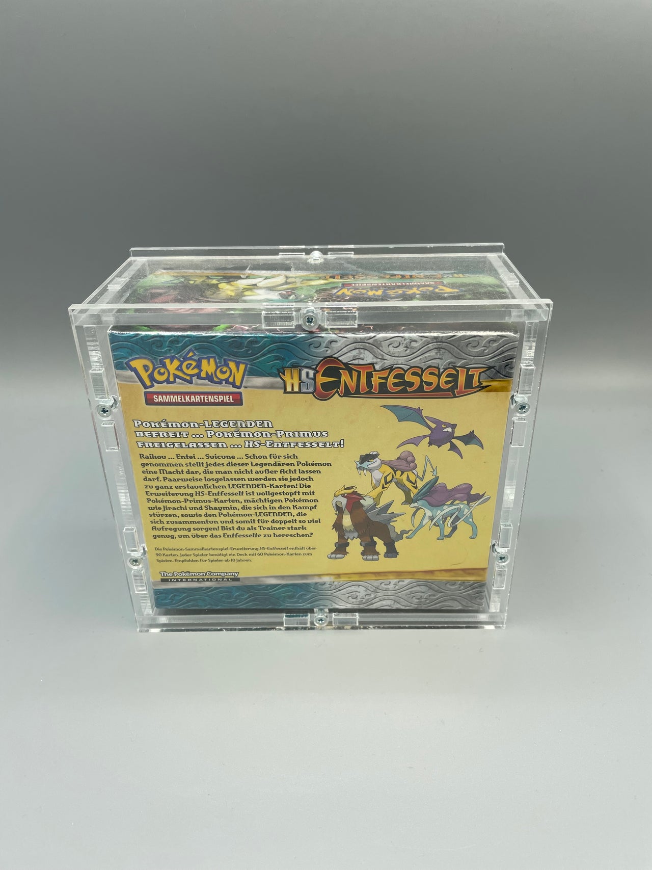 Pokémon HS Entfesselt Heartgold Soulsilver Booster Box Pokemon - Deutsch
