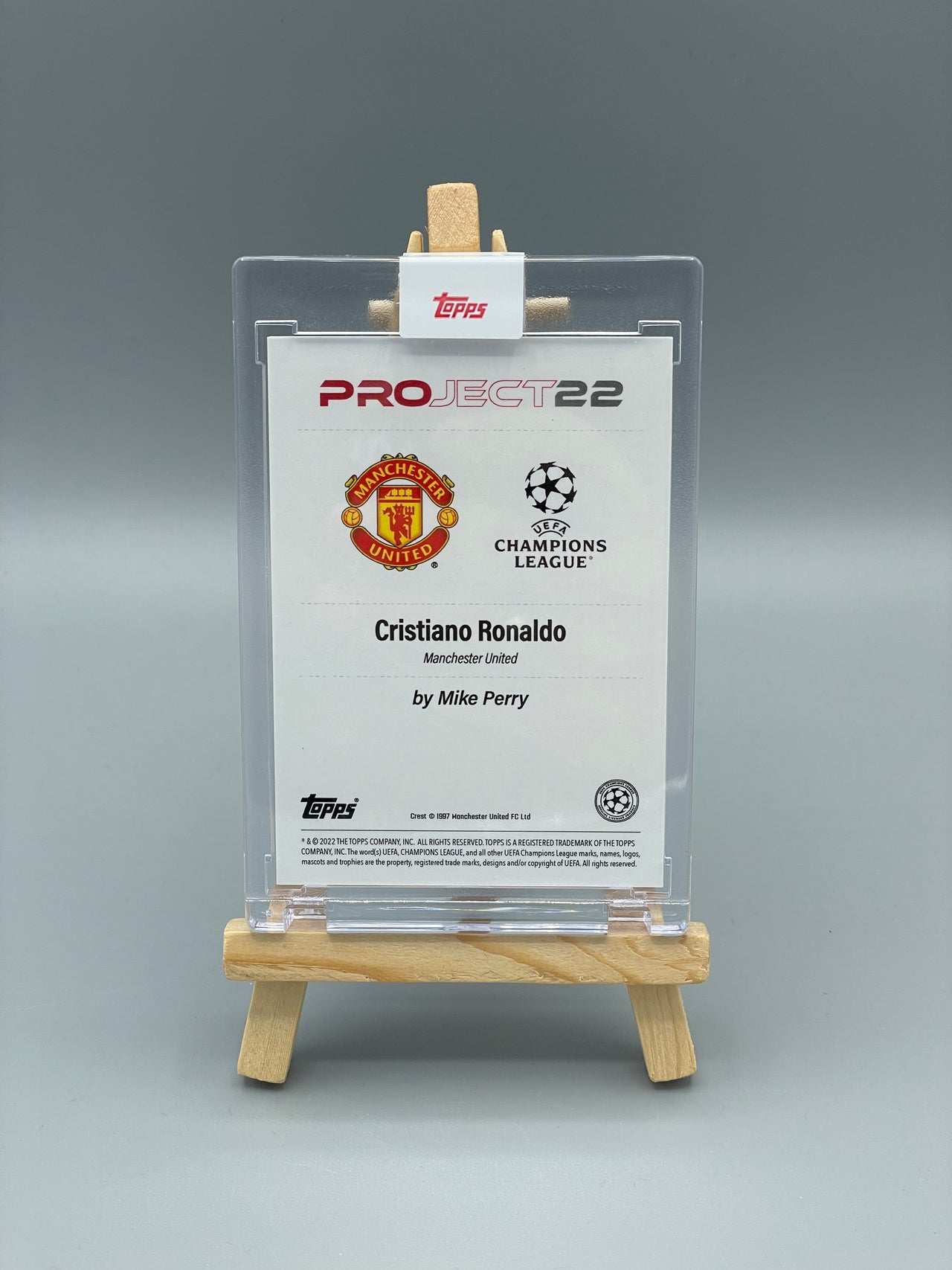 Topps - Cristiano Ronaldo von Mike Perry - Project 22 - Neu