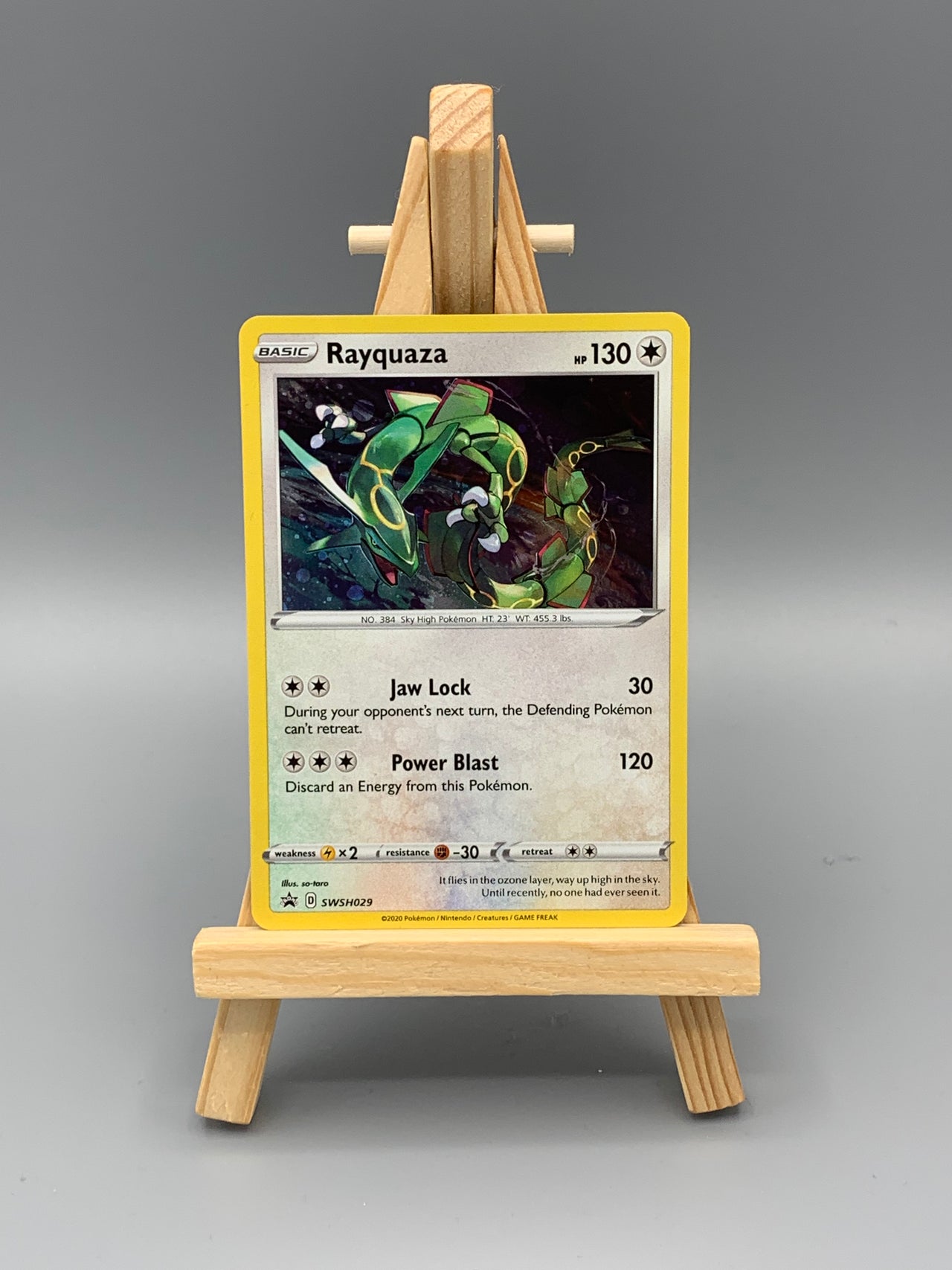 Pokémon Rayquaza Promo  #SWSH029 Pokemon TCG - Englisch -Klasse A-