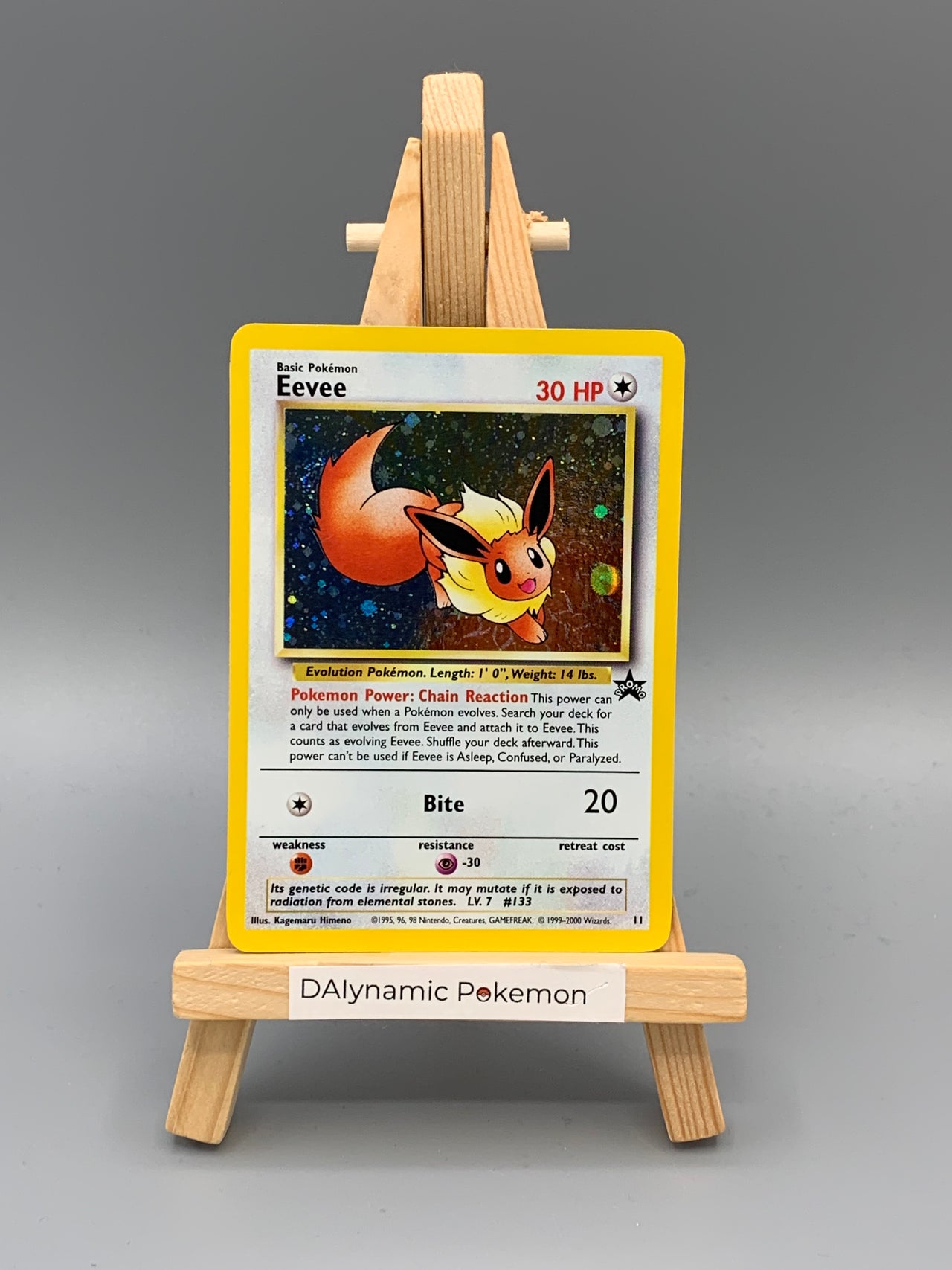 Pokémon Eevee Holo WOTC Promo  #11 Pokemon TCG -  englisch - Klasse A-