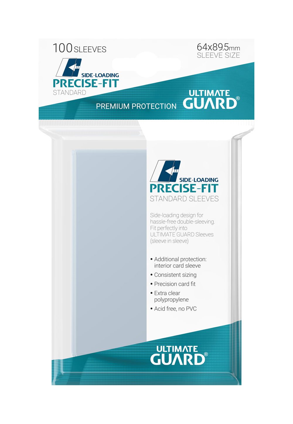 Vorderseite: UG PRECISE-FIT SLEEVES SIDE-LOADING
