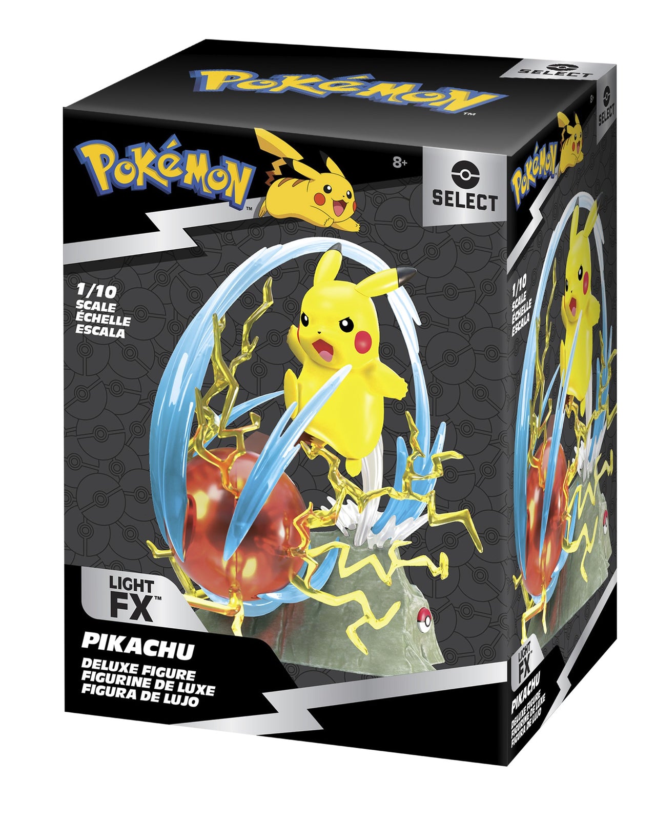 Pokémon - Pikachu Deluxe Collectors 1/10 Skala Light FX Figur